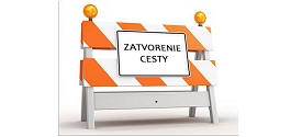 Uzávera cesty na web